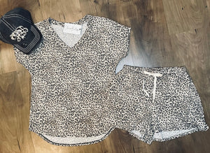 Leopard Lounge Set