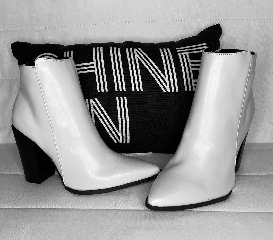 White Booties