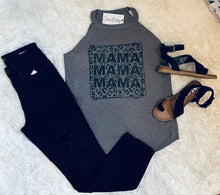 Load image into Gallery viewer, Grey Leopard Mama Tank
